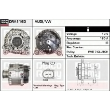 DRA1163 DELCO REMY Генератор