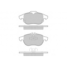 12-1402 E.T.F. Комплект тормозных колодок, дисковый тормоз