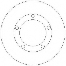 AC2082D AC Delco Тормозной диск