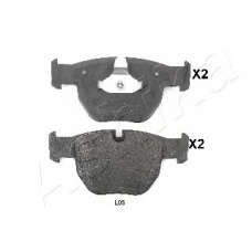 50-0L-L05 Ashika Комплект тормозных колодок, дисковый тормоз