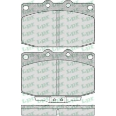 05P323 LPR Комплект тормозных колодок, дисковый тормоз