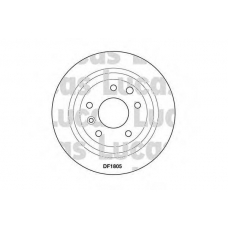 DF1805 TRW Тормозной диск