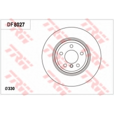 DF8027 TRW Тормозной диск