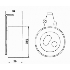 ITB-6310 IPS Parts Устройство для натяжения ремня, ремень грм