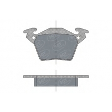 SP 302 PR SCT Комплект тормозных колодок, дисковый тормоз