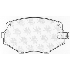 BP906 QH Benelux Комплект тормозных колодок, дисковый тормоз