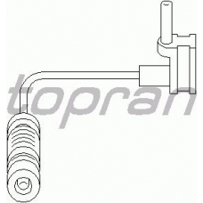 400 983 TOPRAN Датчик, износ тормозных колодок