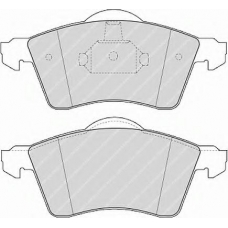 FSL1163 FERODO Комплект тормозных колодок, дисковый тормоз