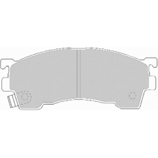 FDB984 FERODO Комплект тормозных колодок, дисковый тормоз