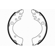 5182019 GIRLING Комплект тормозных колодок