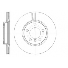 61440 10 KAWE Тормозной диск
