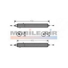 7700D002 VAN WEZEL Осушитель, кондиционер