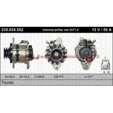 20-235-034-552 TRISCAN Генератор
