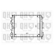 QER2544 QUINTON HAZELL Радиатор, охлаждение двигателя