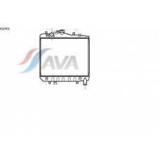 KA2001 AVA Радиатор, охлаждение двигателя