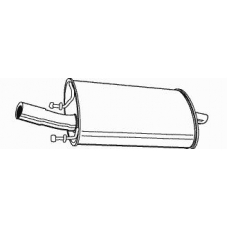 21303 WALKER Глушитель выхлопных газов конечный