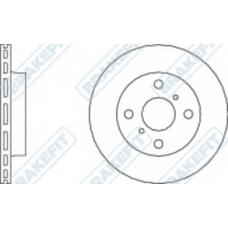 DK6099 APEC Тормозной диск