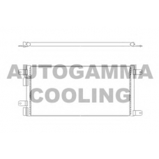 103325 AUTOGAMMA Конденсатор, кондиционер