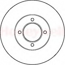561233B BENDIX Тормозной диск