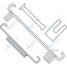 KIT2005 APEC Комплектующие, тормозная колодка