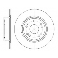 61278 00 KAWE Тормозной диск