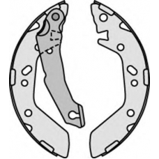 M823 MGA Комплект тормозных колодок