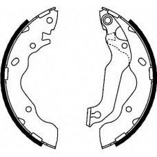 BS1157 QUINTON HAZELL Комплект тормозных колодок