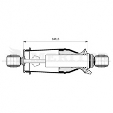 MLF5100 MERITOR Кожух пневматической рессоры