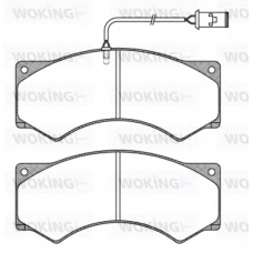 JSA 3773.41 WOKING Комплект тормозных колодок, дисковый тормоз