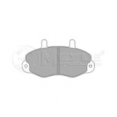 025 214 6918 MEYLE Комплект тормозных колодок, дисковый тормоз