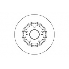 203422 NK Тормозной диск