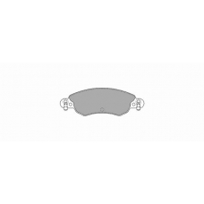 793 SIMER Комплект тормозных колодок, дисковый тормоз