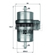 KLH 29/1 KNECHT Топливный фильтр
