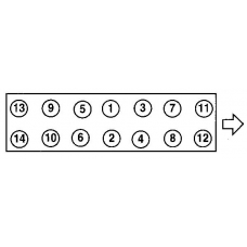 52118200 AJUSA Комплект прокладок, головка цилиндра