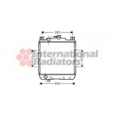 60522018 SCHLIECKMANN Радиатор, охлаждение двигателя