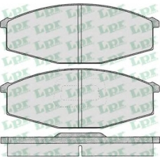 05P575 LPR Комплект тормозных колодок, дисковый тормоз