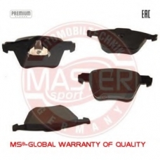 13046072432N-SET-MS MASTER-SPORT Комплект тормозных колодок, дисковый тормоз