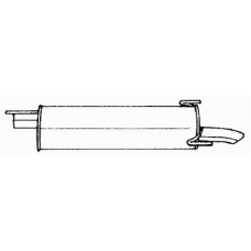 40609 SIGAM Глушитель выхлопных газов конечный