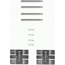 82013900 TEXTAR Комплектующие, колодки дискового тормоза