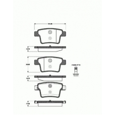 1501222563 S.b.s. Комплект тормозных колодок, дисковый тормоз