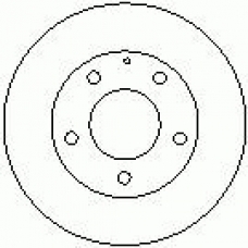 6892 10 KAWE Тормозной диск