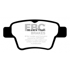 DP1575 EBC Brakes Колодки тормозные