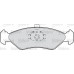 598043 VALEO Комплект тормозных колодок, дисковый тормоз