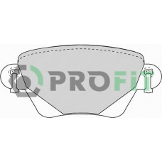 5000-1416 PROFIT Комплект тормозных колодок, дисковый тормоз
