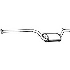 P2385 FENNO Средний глушитель выхлопных газов