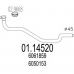 01.14520 MTS Труба выхлопного газа