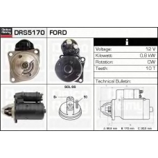 DRS5170 DELCO REMY Стартер