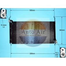 16-9772 AUTO AIR GLOUCESTER Конденсатор, кондиционер