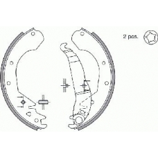 18492736410 S.b.s. Комплект тормозных колодок