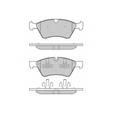 12-1279 E.T.F. Комплект тормозных колодок, дисковый тормоз